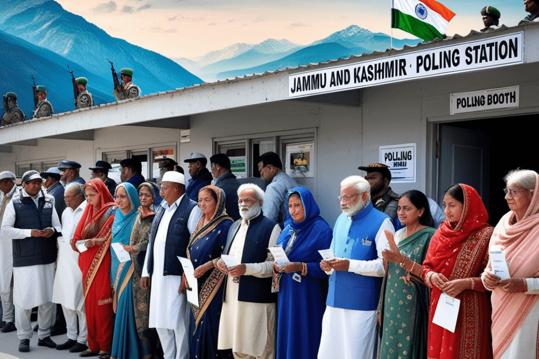 Read more about the article Jammu and Kashmir Assembly Election 2024: आज पहले चरण में 24 सीटों के लिए मतदान भारी सुरक्षा व्यवस्था के बीच हो रहा है।